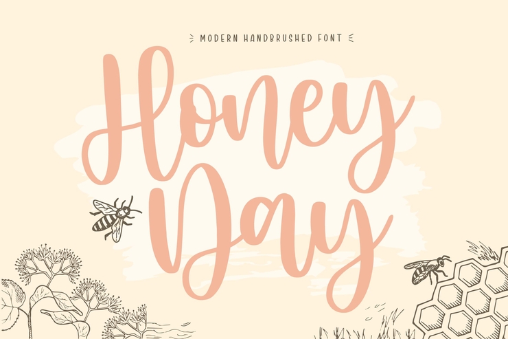 Honeyday字体 1