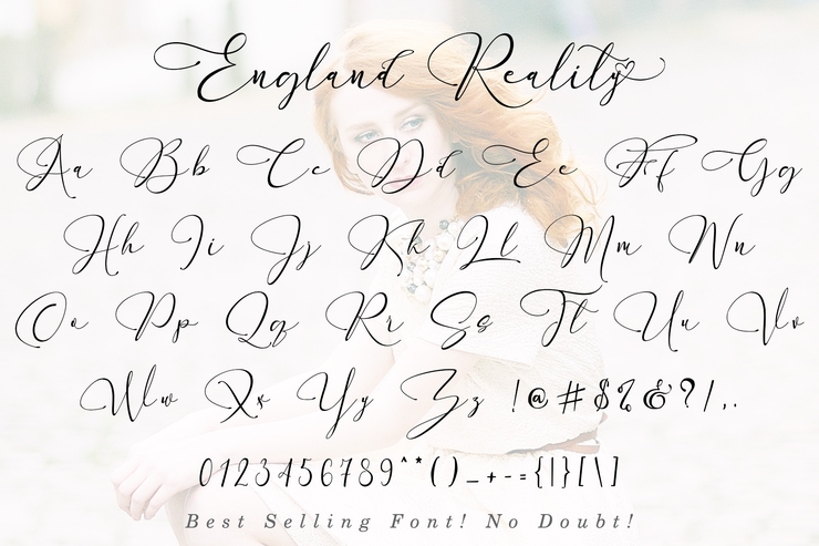 England Reality字体 4