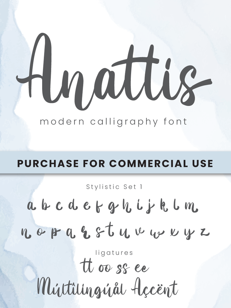 Anattis字体 1