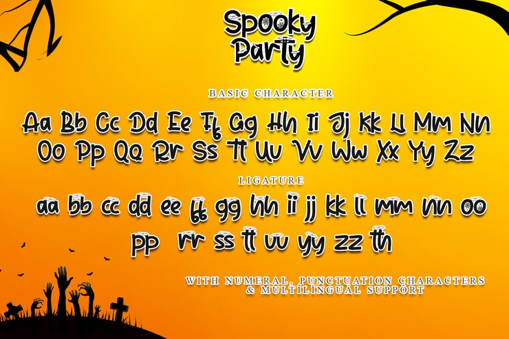 Spooky Party -字体 9