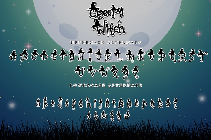 Creepy Witch -字体 2