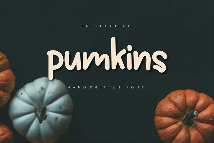 Pumkins字体 1