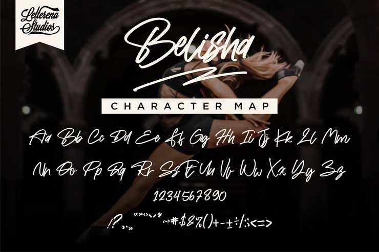 Belisha字体 1