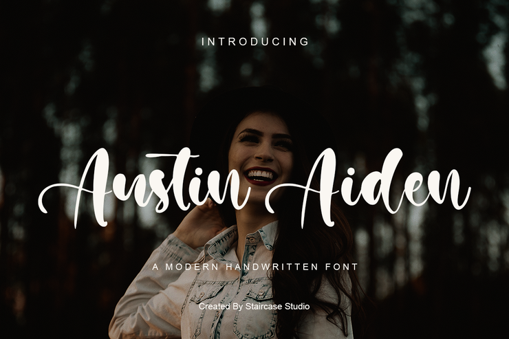 Austin Aiden字体 1