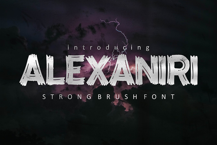 Alexaniri字体 1
