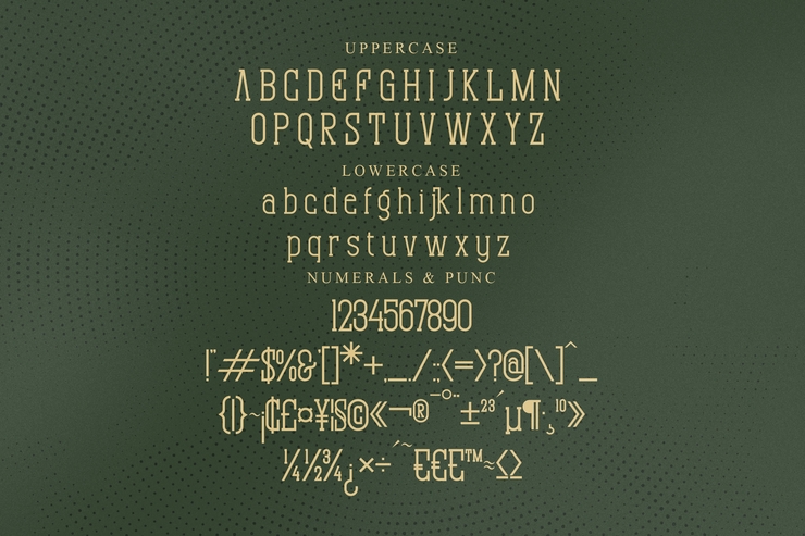 Magistan字体 4