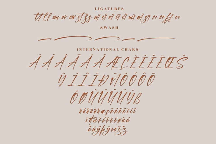 Kalisdera字体 10