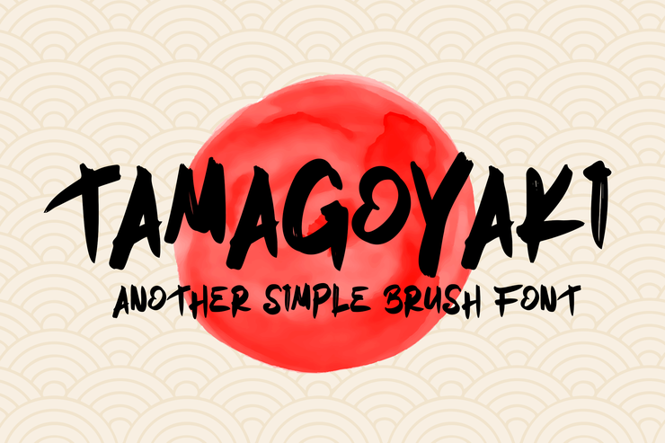 Tamagoyaki字体 2