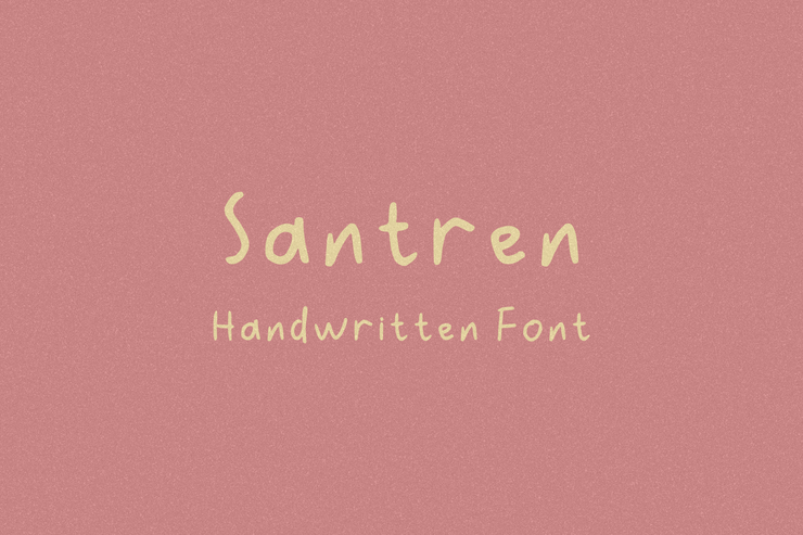 Santren字体 1