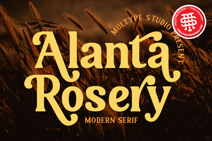 Alanta Rosery字体 1