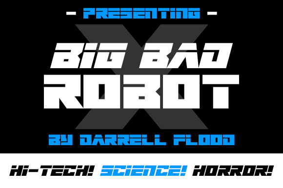Big Bad Robot字体 1