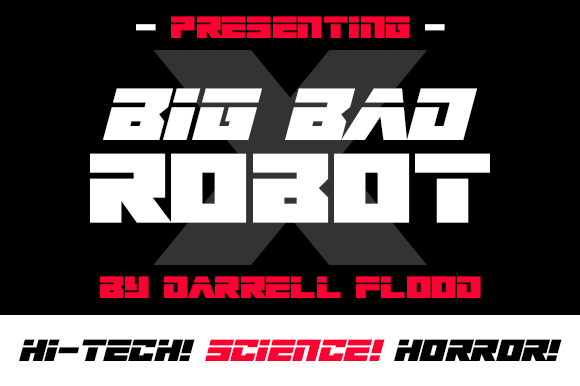 Big Bad Robot字体 2
