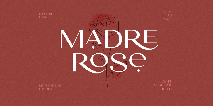 Madre Rose字体 1