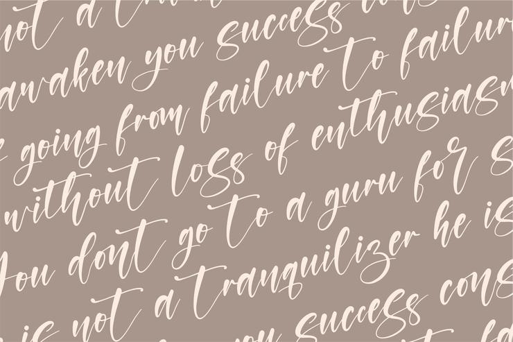 Wilonata Pevita字体 2