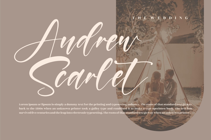 Wilonata Pevita字体 5