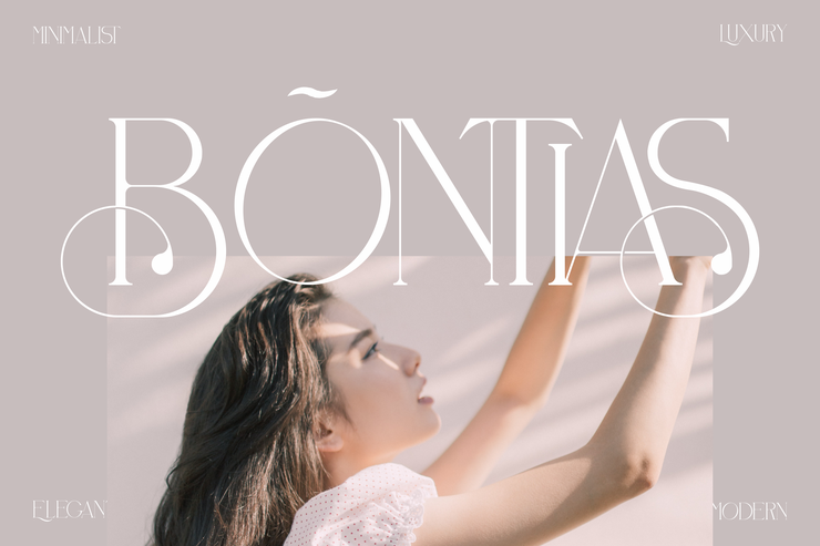 Bontias字体 2