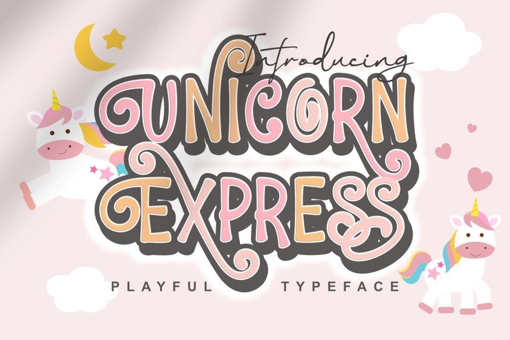 Unicorn Express字体 8
