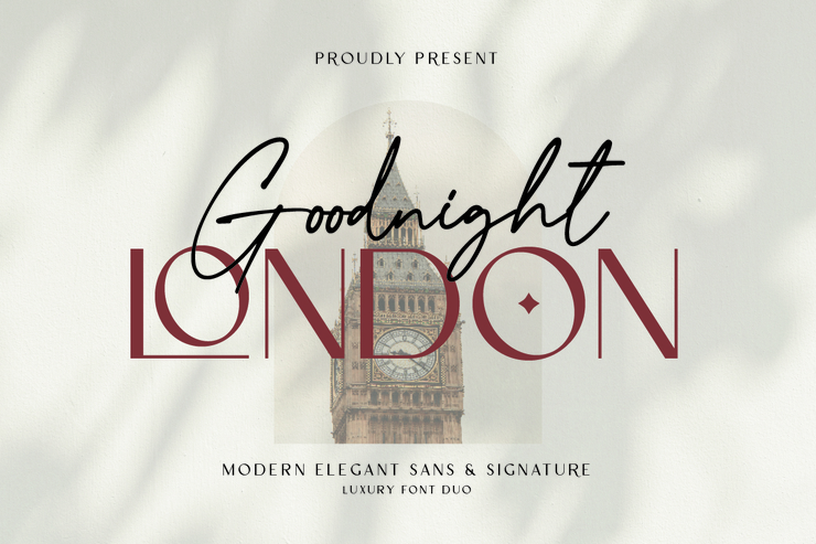 Goodnight London Script字体 4