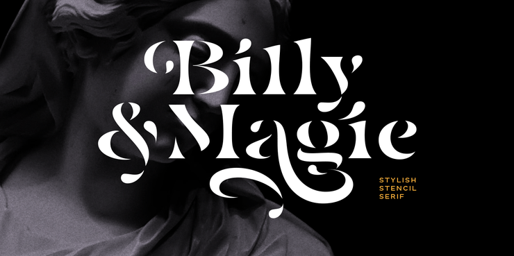 Billy Magie字体 1