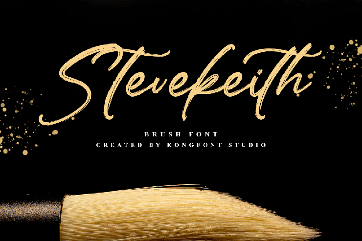 Stevekeith字体 1