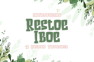 Restoe Iboe字体