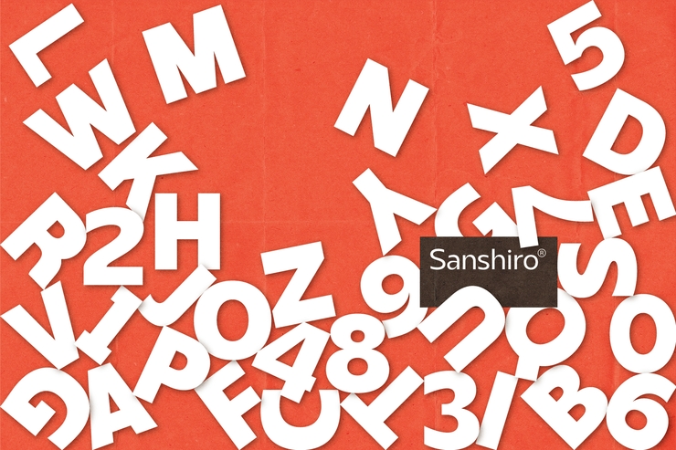 Sanshiro字体 3