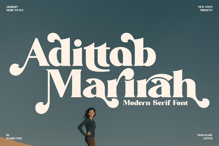 Adittab Marirah字体 1