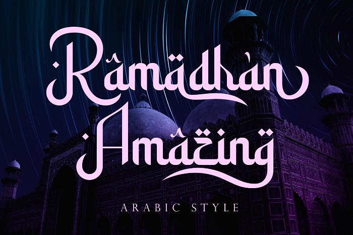 Ramadhan Amazing字体 1