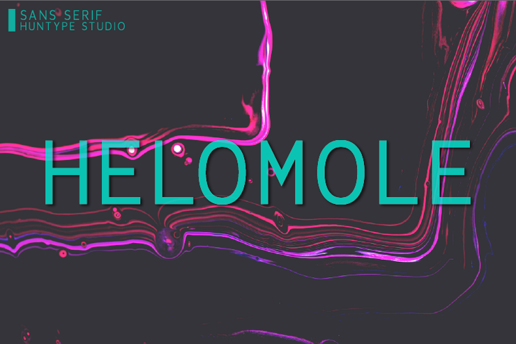 Helomole字体 1
