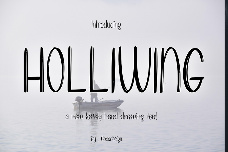 HOLLIWING字体 3