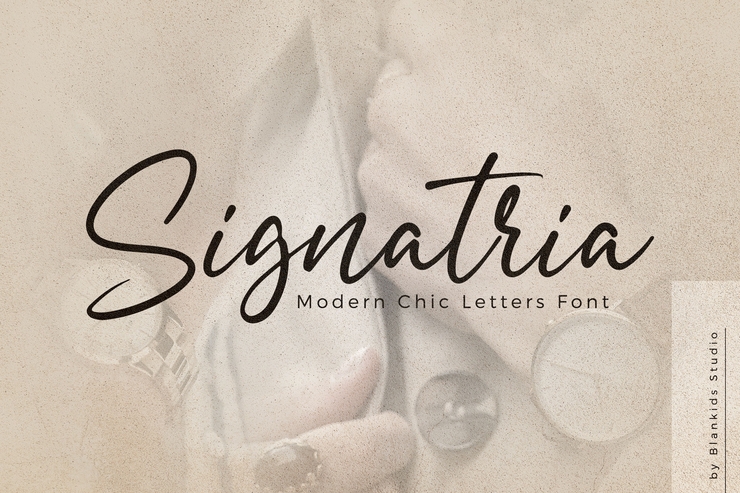 Signatria字体 7