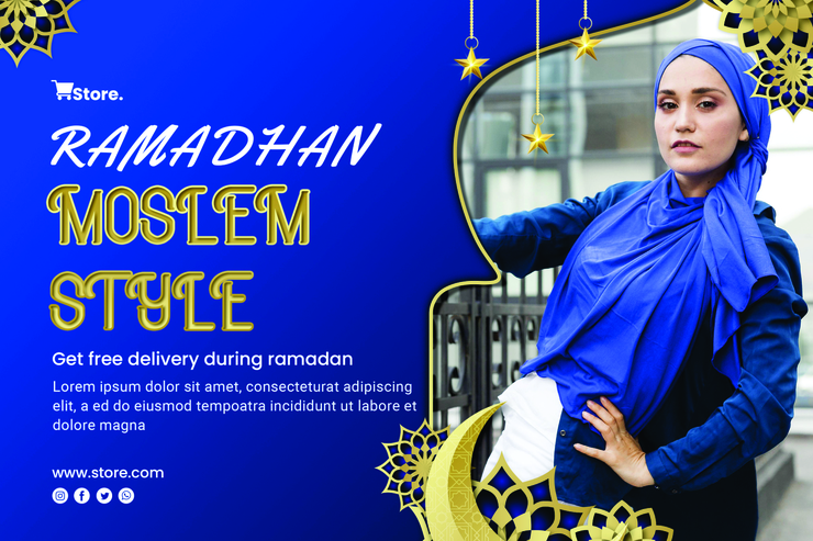 Puasa Ramadhan字体 3