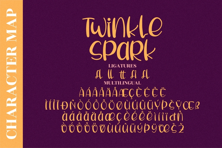 Twinkle Spark字体 8