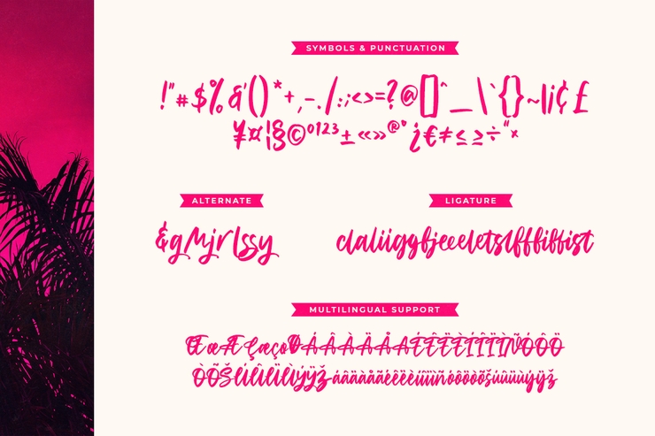 Home to Rome Trial字体 3