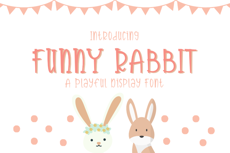 Funny Rabbit字体 1