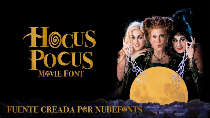 Hocus Pocus字体 1