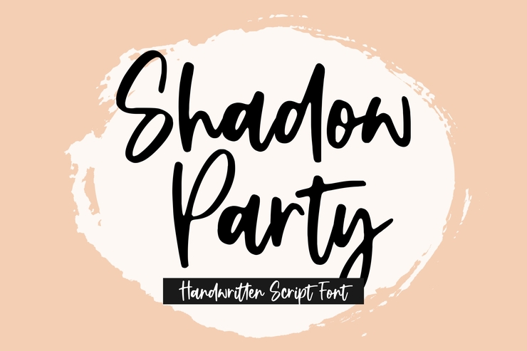 Shadow Party字体 1