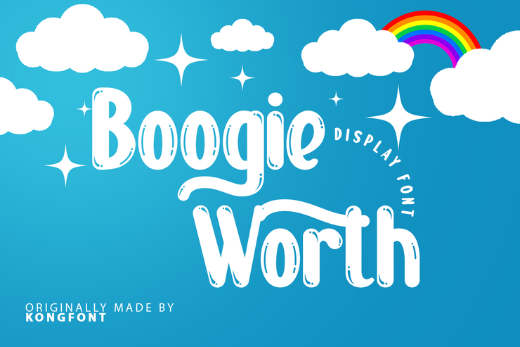 Boogie worth字体 1
