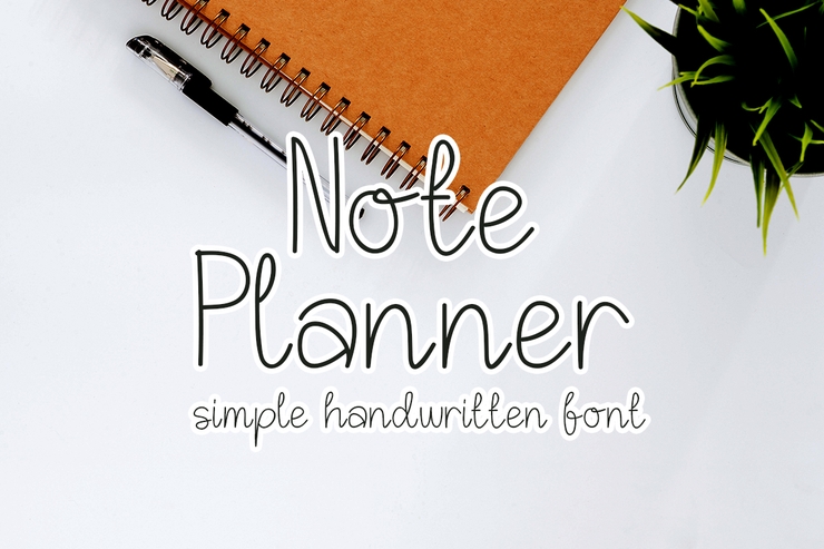 Note Planner字体 4