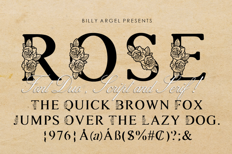 ROSEMARRYE字体 5