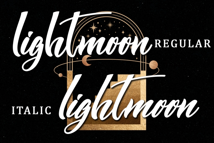 Lightmoon字体 10