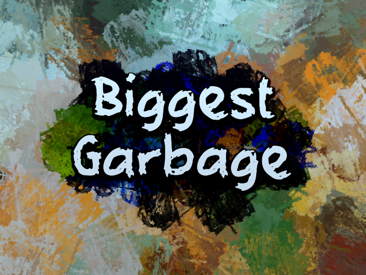b Biggest Garbage字体 1