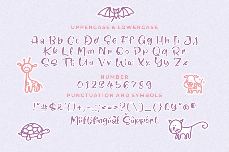 Figure Purple字体 6