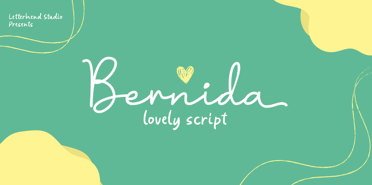 Bernida字体 1