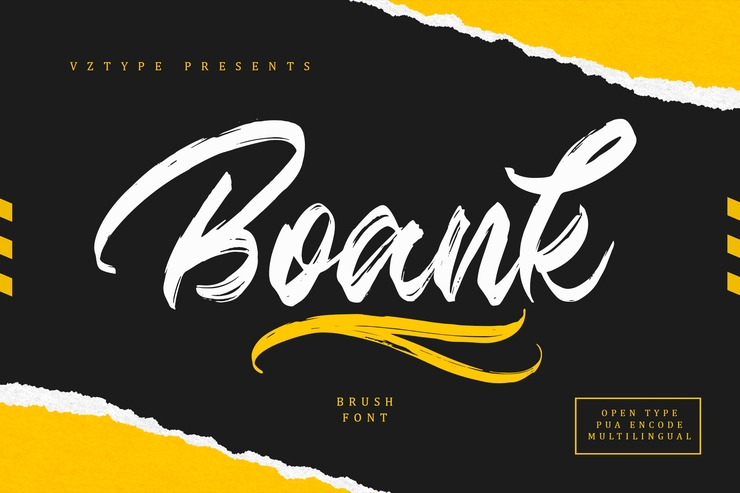 Boank字体 1