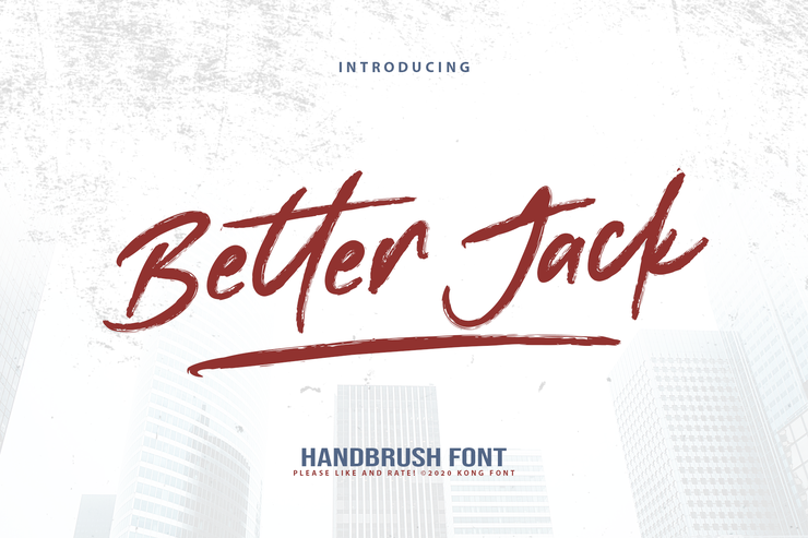 Better Jack字体 1