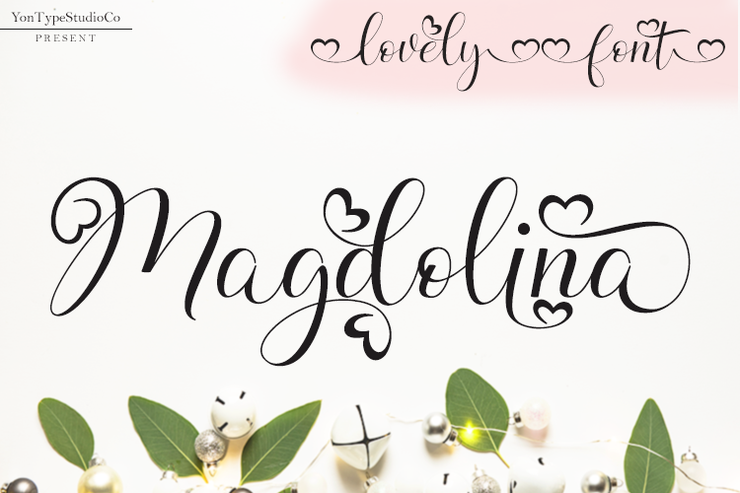 Magdolina字体 3