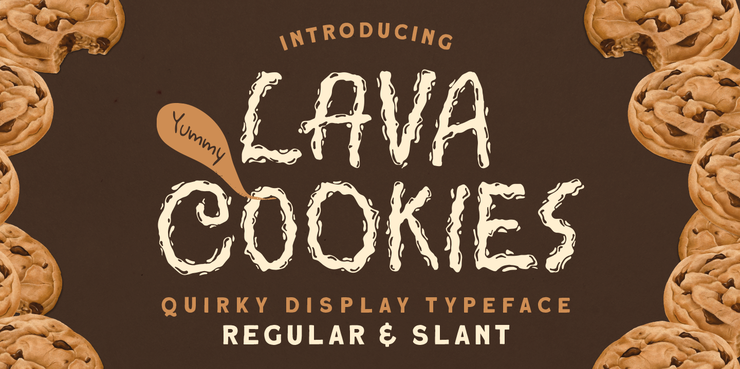 Lava Cookies字体 1