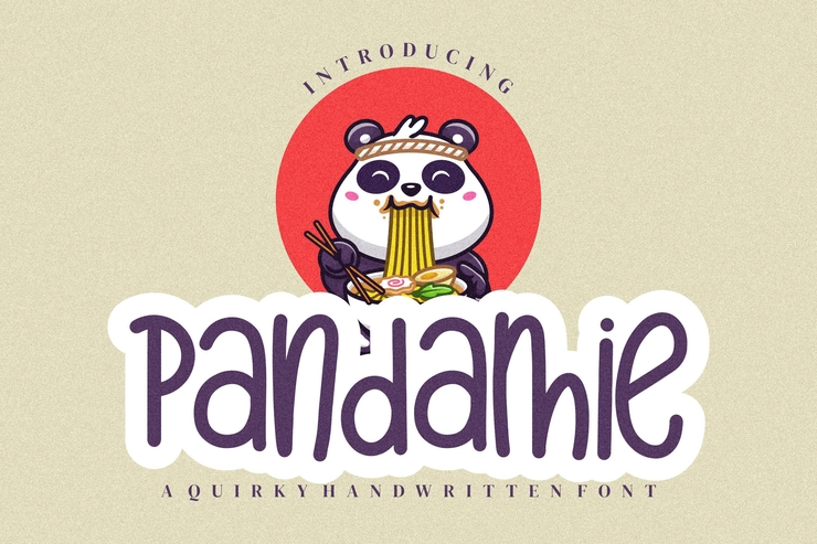 Pandamie字体 1
