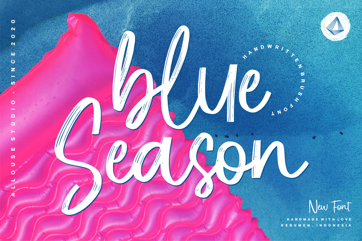 Blue Season字体 4